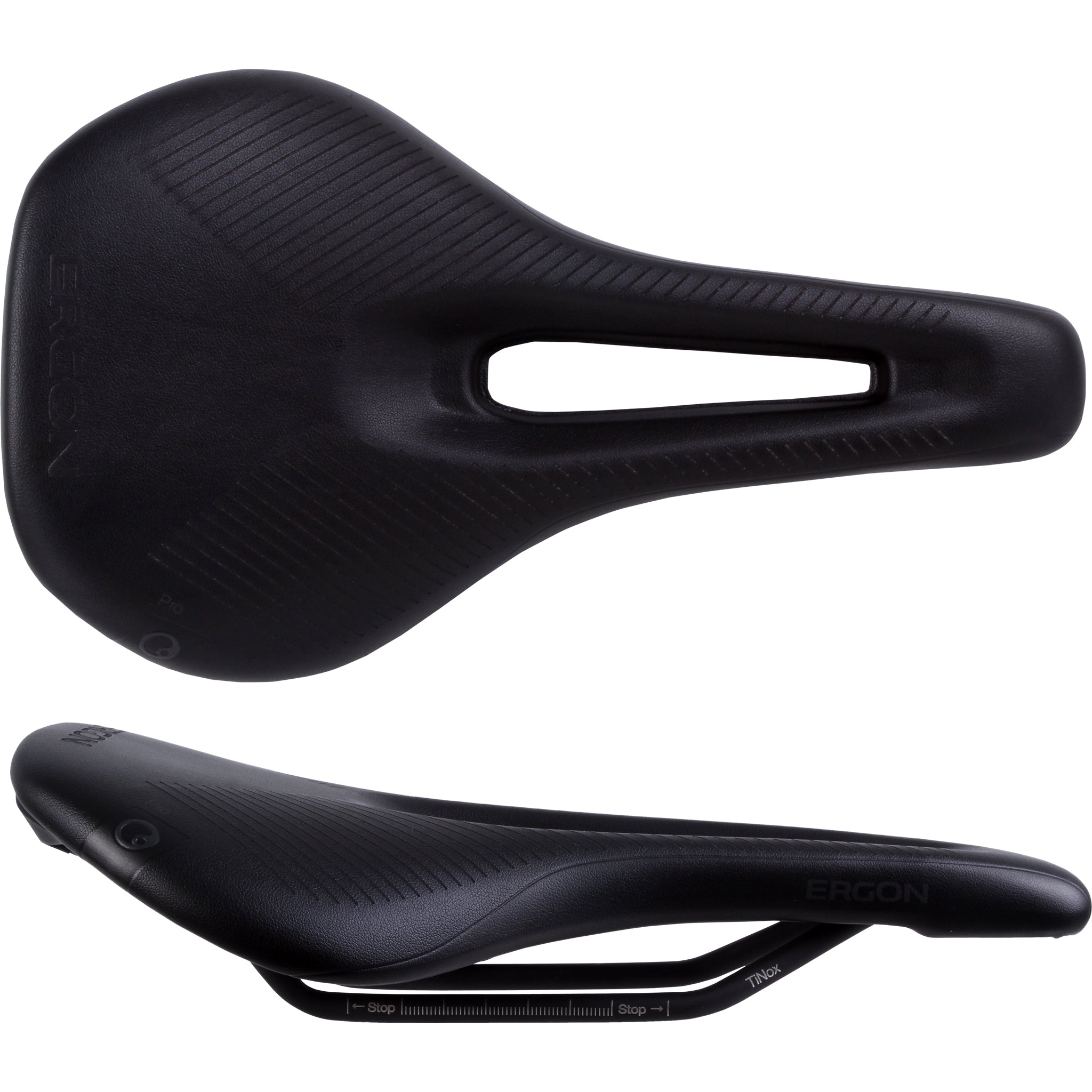 Ergon SR Pro Women's Saddle, Medium/Large, Stealth-0