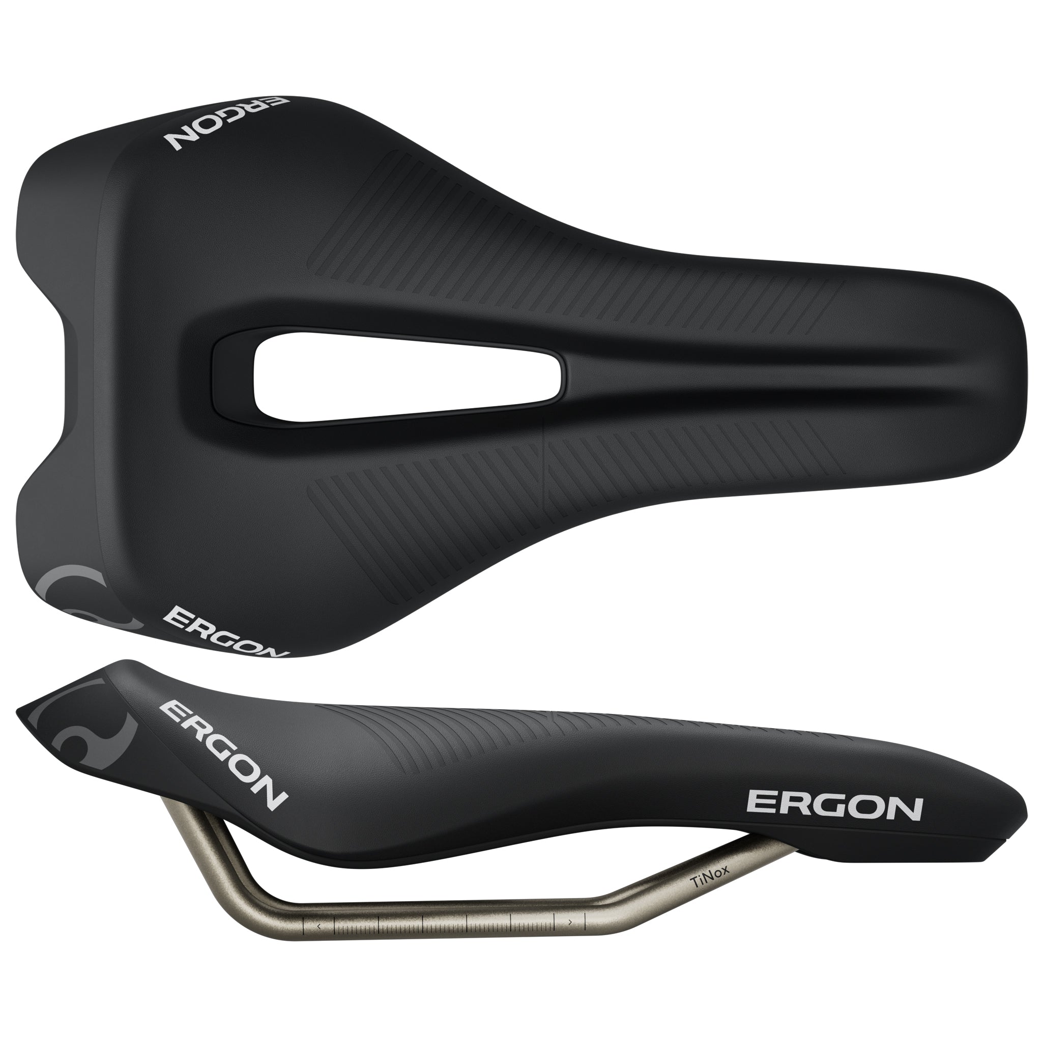 Ergon SR Tri Men's Saddle, Mid, Black  NLS-0