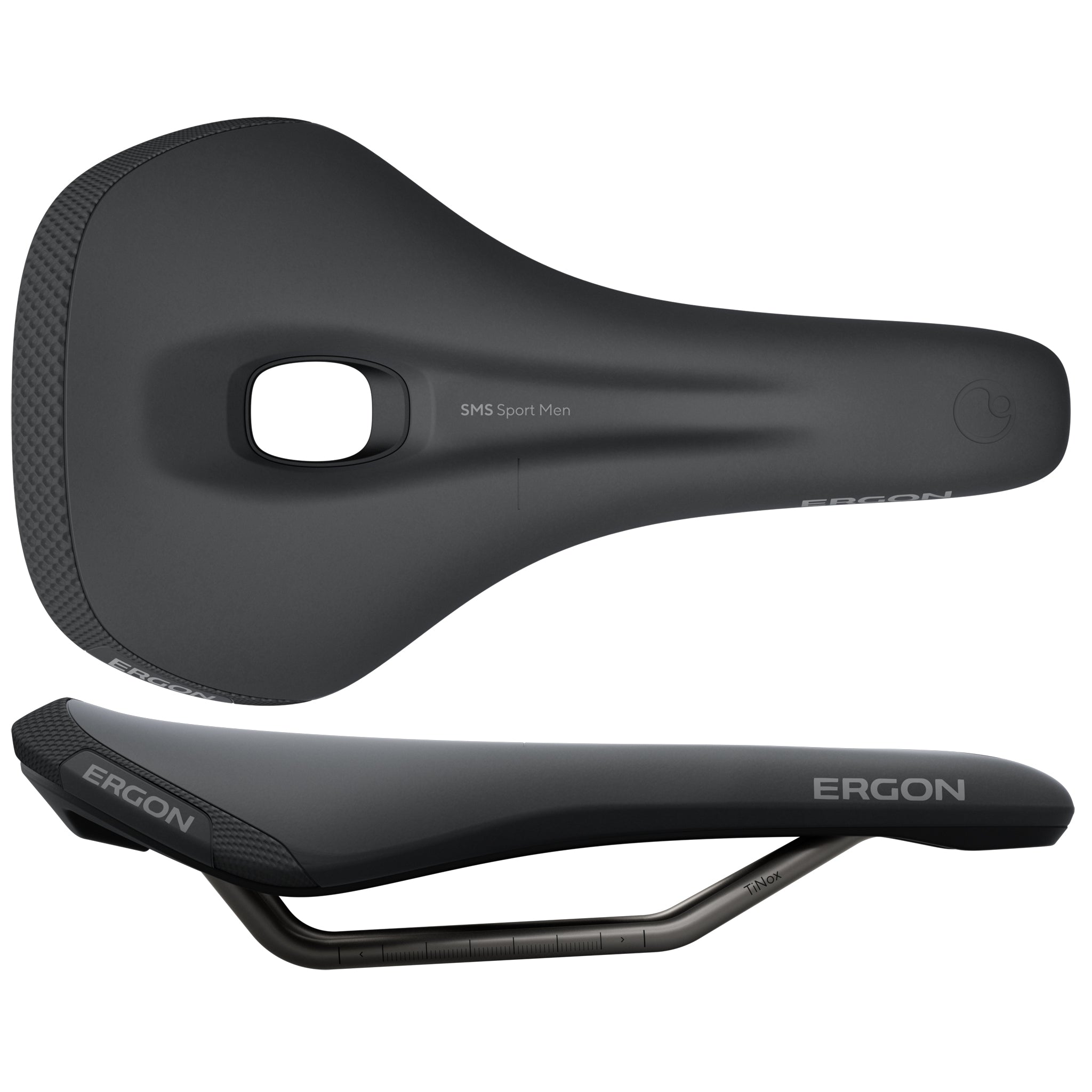 Ergon SMS Sport Men's Saddle, Small/Medium, Black-0