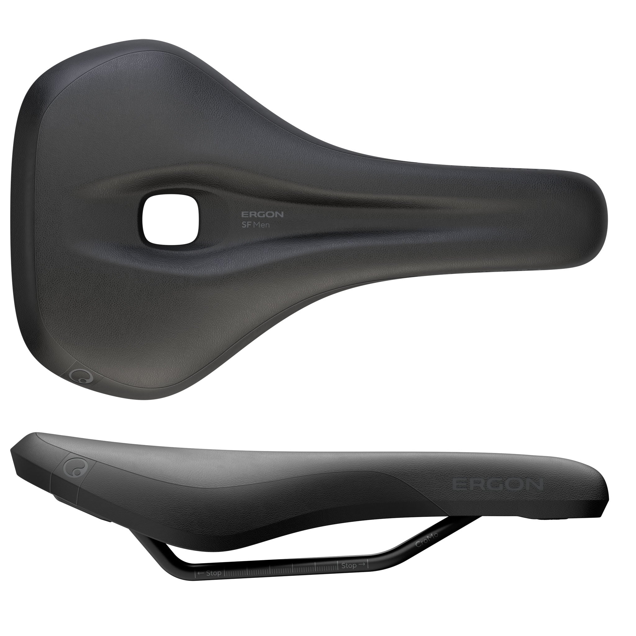 Ergon SF Men's Saddle, Medium/Large, Black-0