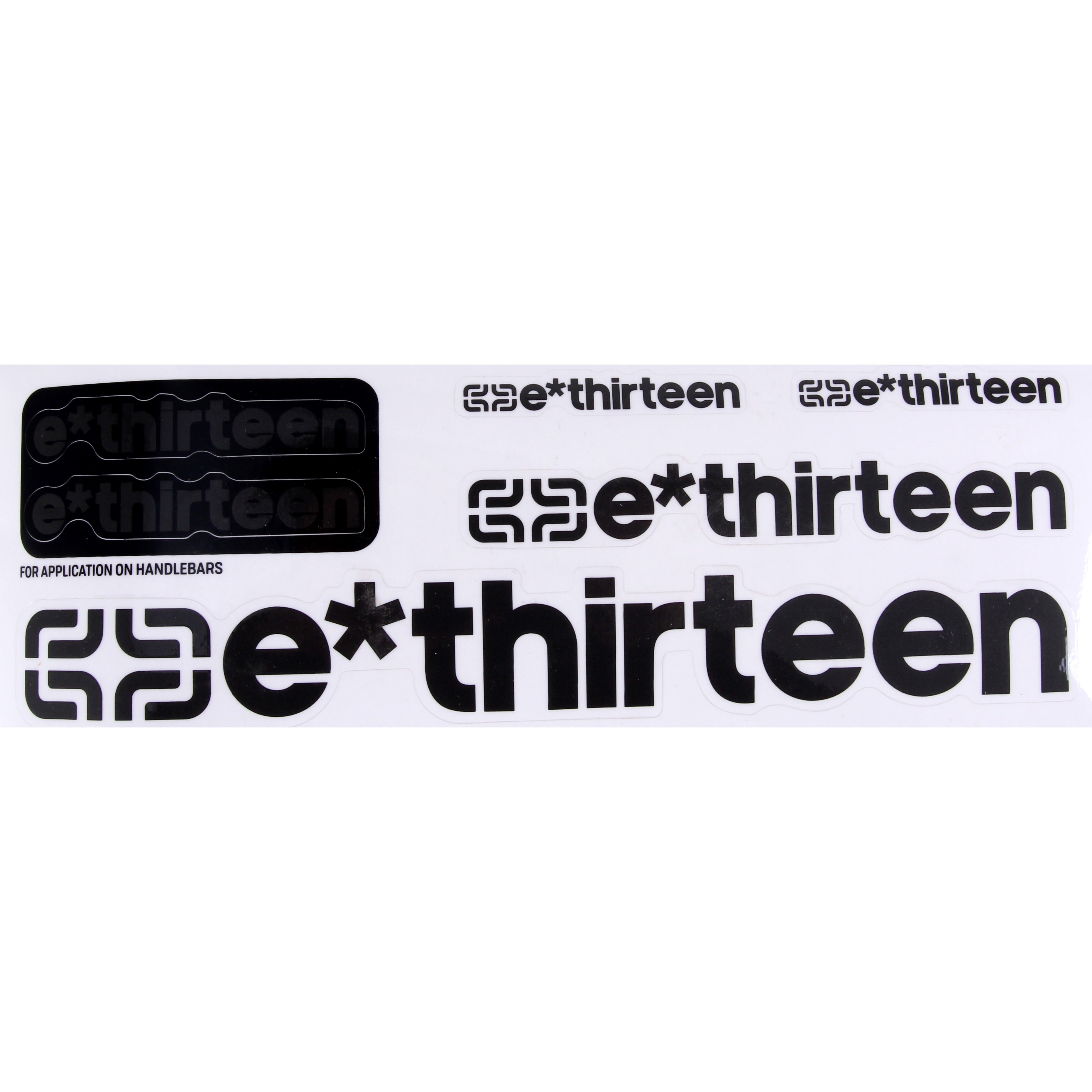 E*Thirteen Race Handlebar Decal Kit