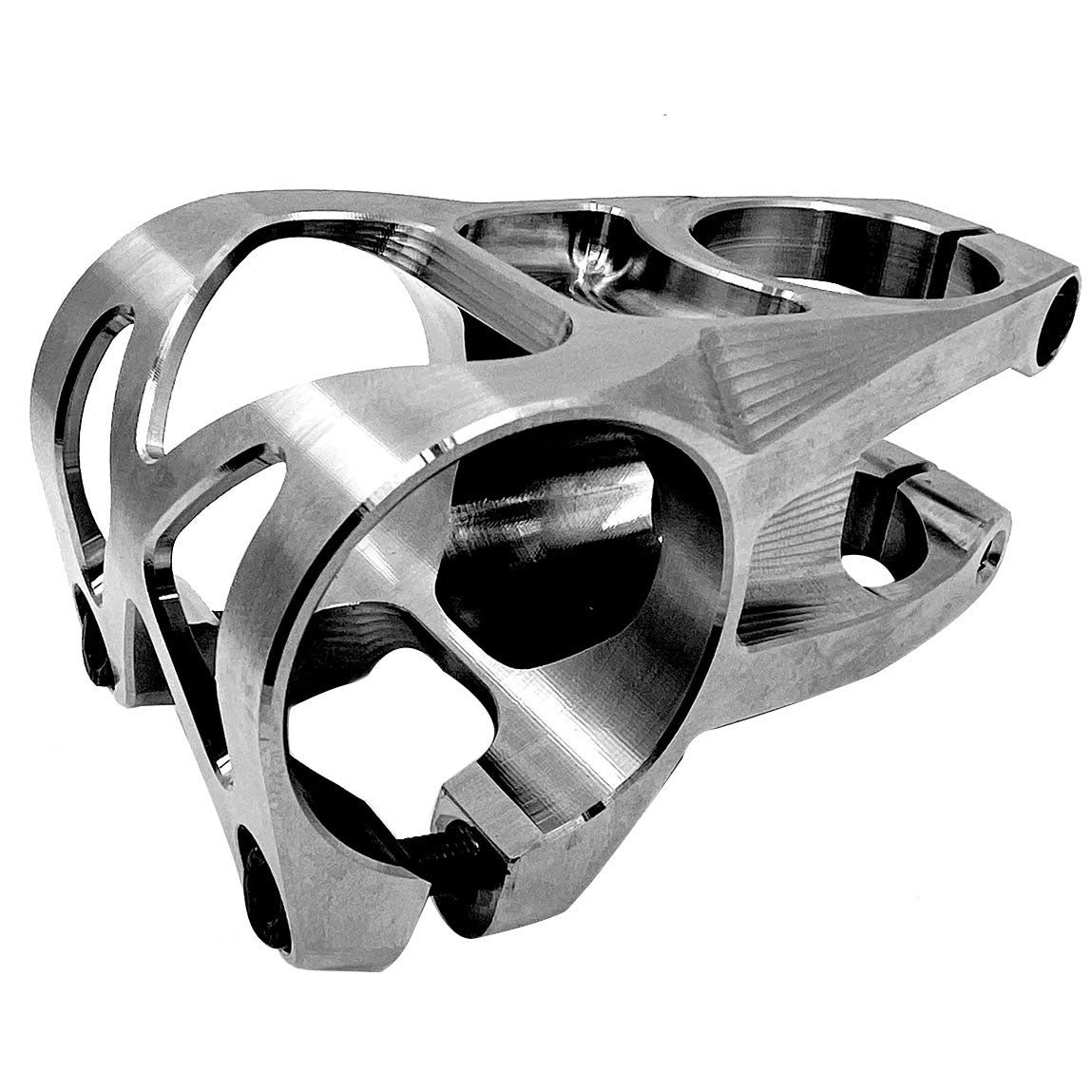 5Dev 2 Bolt Titanium Stem, (35) 40mm, Raw-0