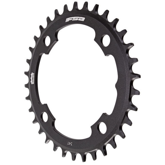 FSA Megatooth 1x10/11sp Chainring, 104BCDx34T, Blk-0