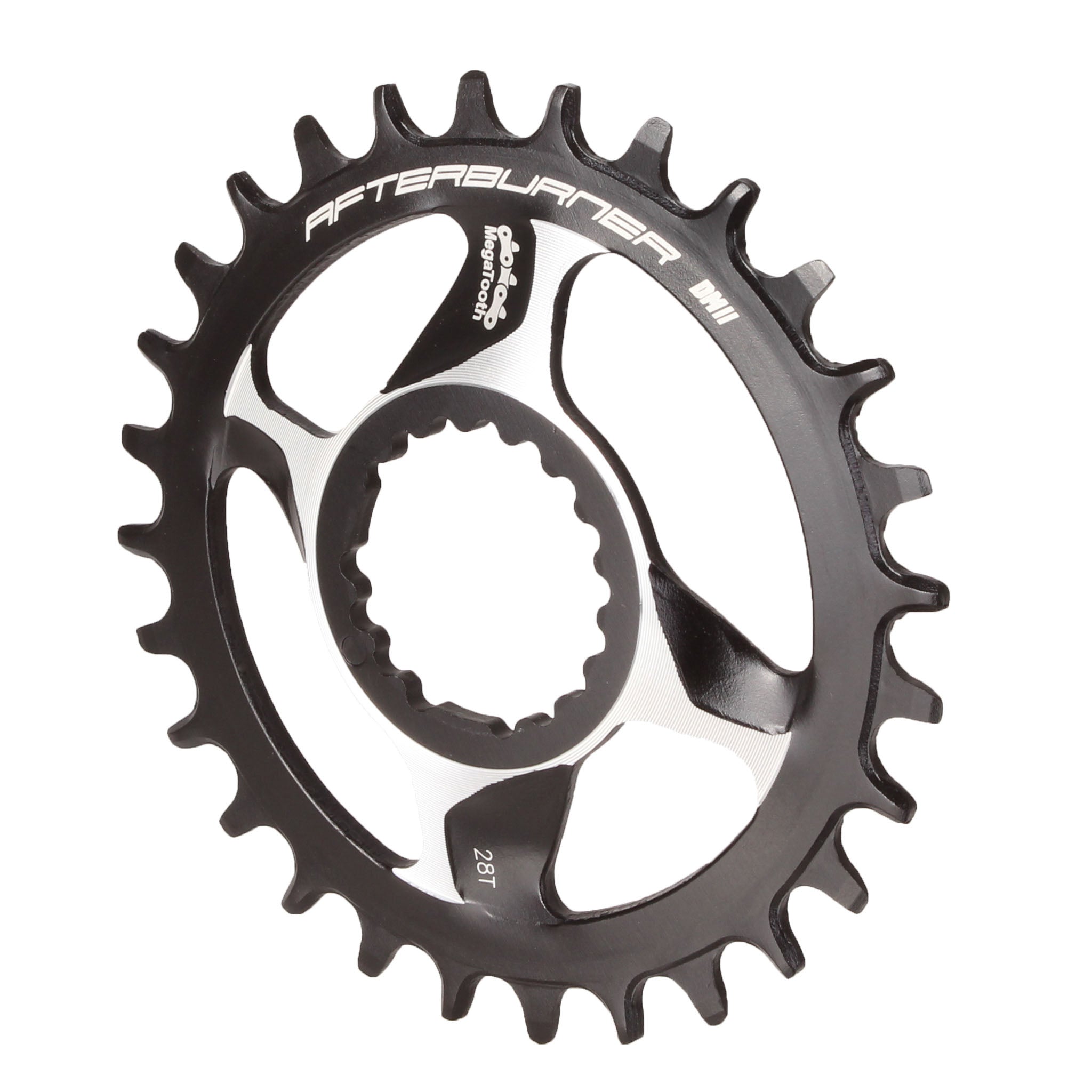 FSA Afterburner Modular DM 1x Chainring, 28t, Blk-0