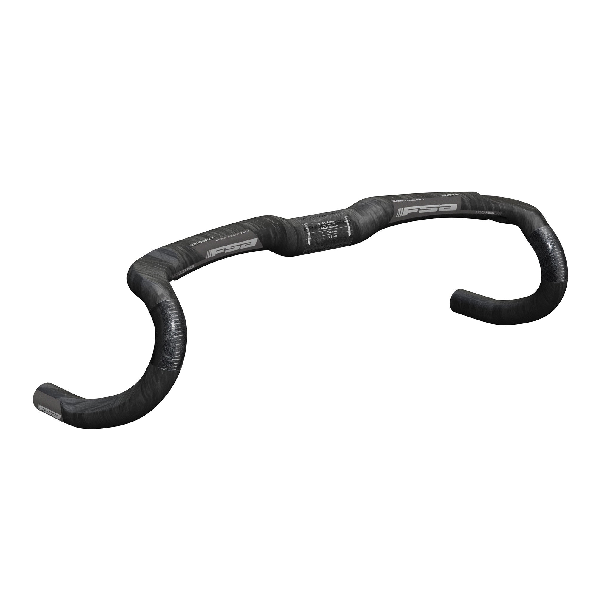 FSA K-Wing AGX Carbon Bar, (31.8) 42cm-0