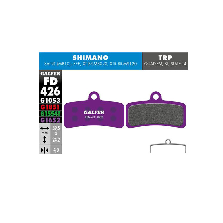 Galfer Shimano (D-type 4-piston) Pads,TRP Quadiem, E-bike-0
