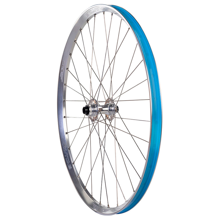 Halo Gravitas 29" Boost CL Front Wheel, 32h, Silver-0