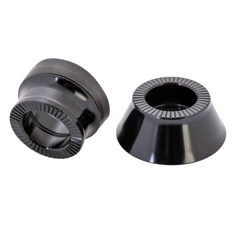 Halo DJD BushDrive Endcaps (No Bolts), Black-0