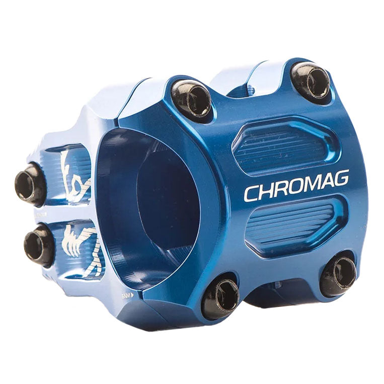Chromag RIZA Stem, (35) 0d x 32mm - Blue-0