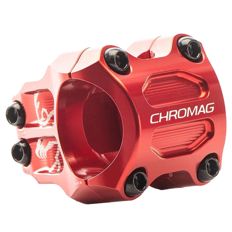 Chromag RIZA Stem, (31.8) 0d x 38mm - Red-0