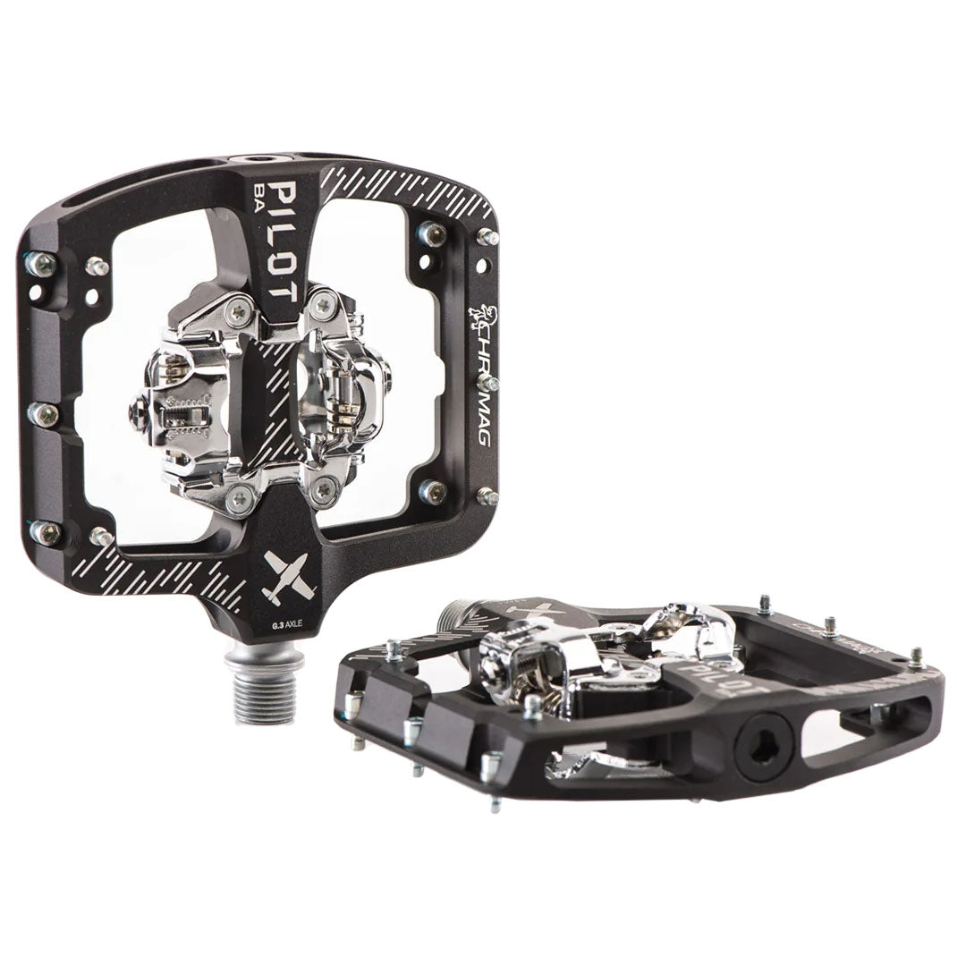Chromag Pilot BA SPD Pedals, Black-0