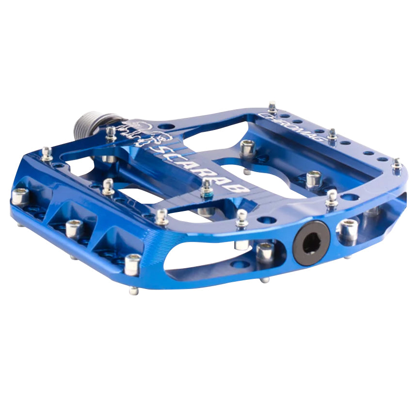 Chromag Scarab Pedals, Blue-0