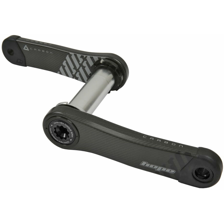 Hope RX Carbon Crankset (68mm), 170mm, Black-0