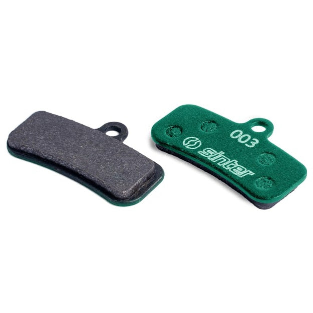 Sinter Prem Organic Disc Brake Pads, Green (Bulk)