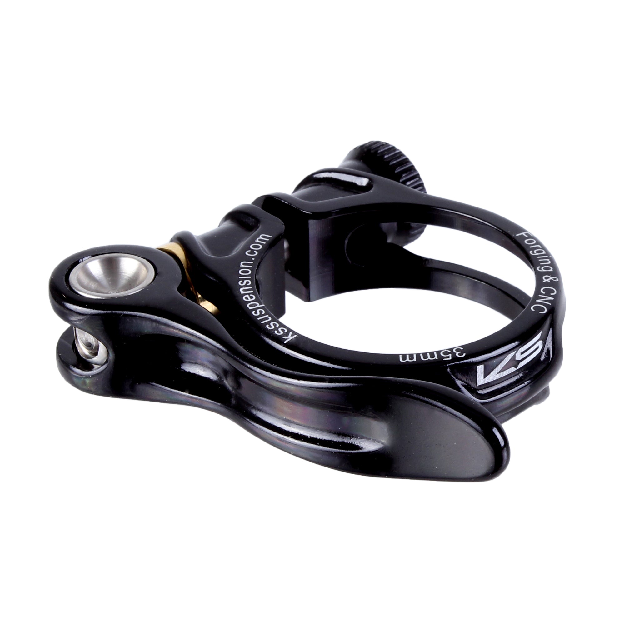 KS Q/R Seat Clamp, 35.0mm - Black-0