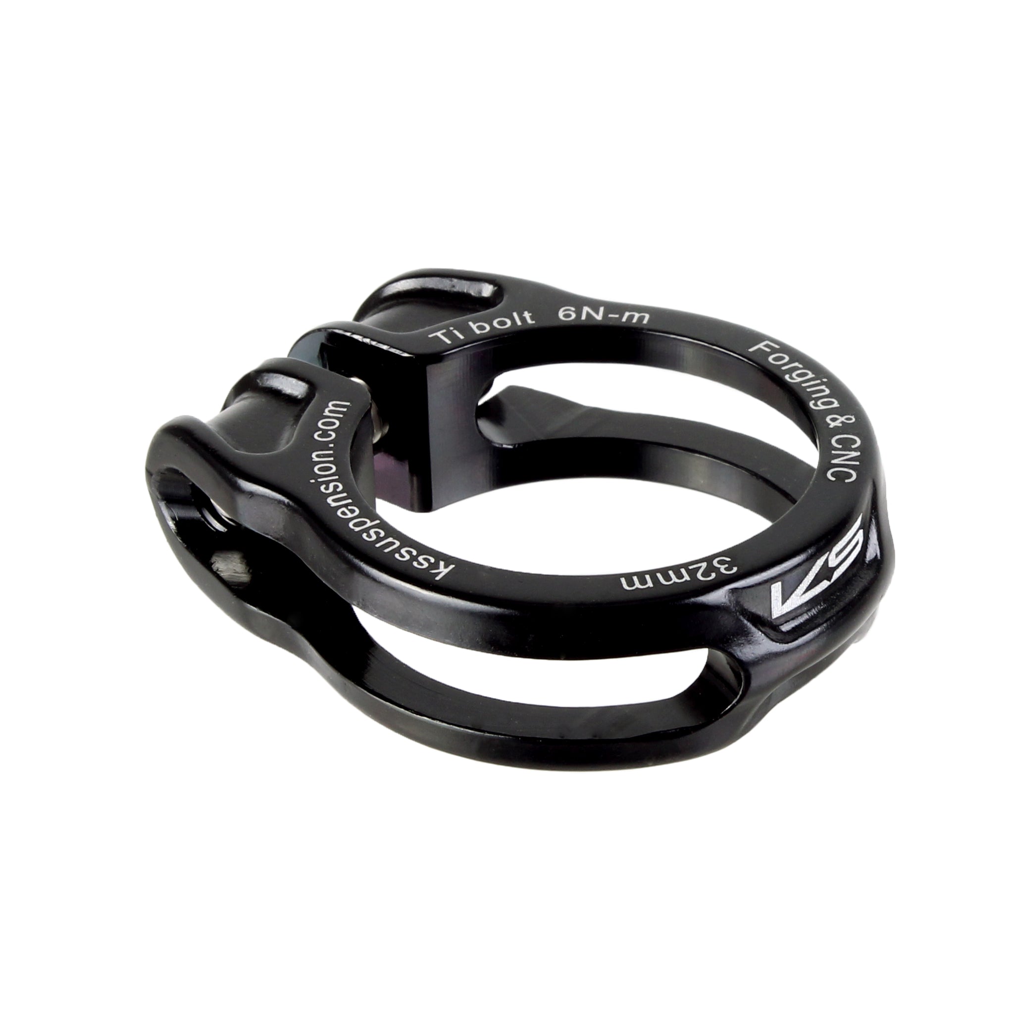 KS Fixed Seat Clamp, 32.0mm - Black-0