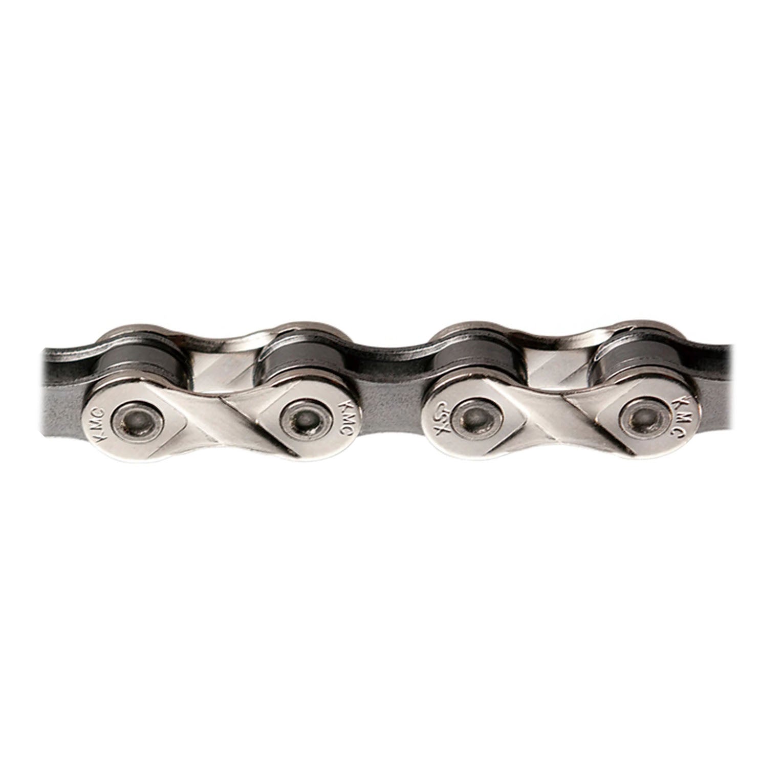 KMC X8 Chain (8sp), Nickle Plated/Gray (25/Count)-0