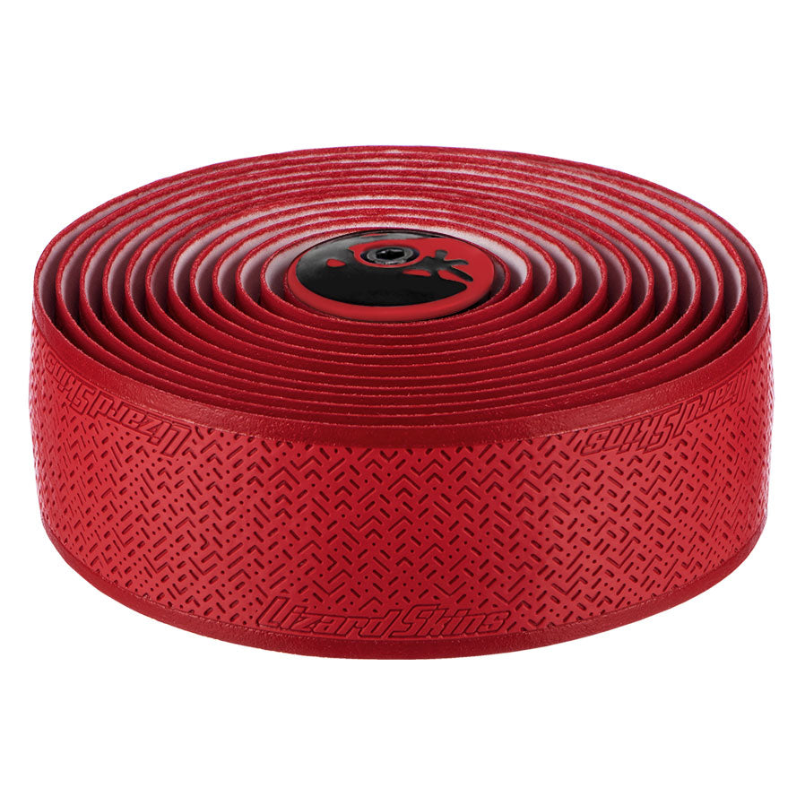 Lizard Skins DSP Handlebar Tape 3.2mm, Red-0