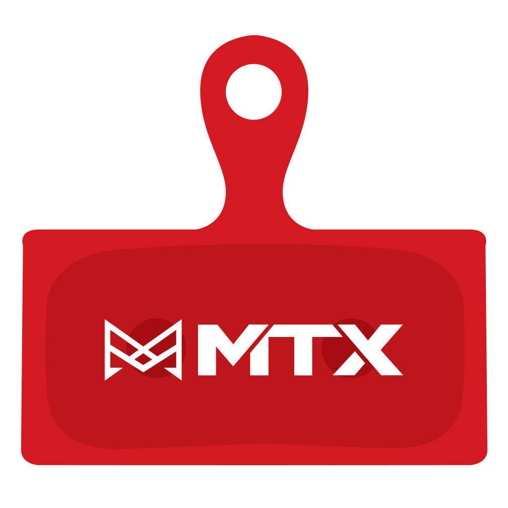 MTX Braking Disc Pads, Shimano (G-type 2-piston) Red Label-0