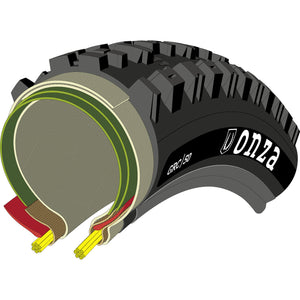 Onza Aquila Tire, 29" x 2.50", Black NLS-2