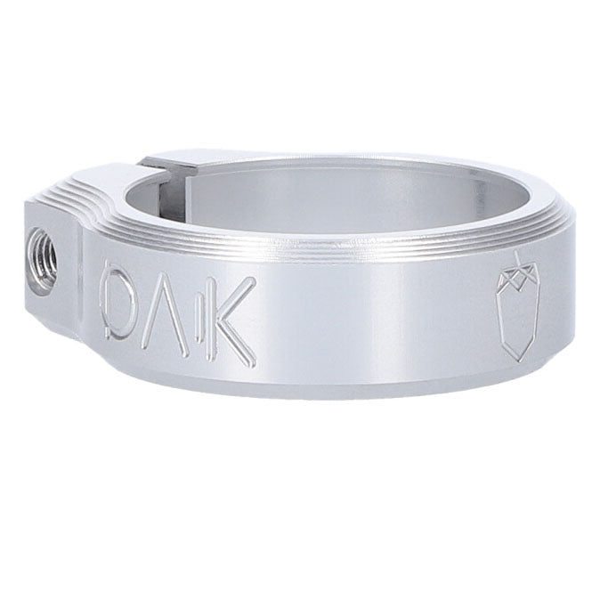 OAK Components Orbit Seatpost Clamp, 34.9mm, Raw-0