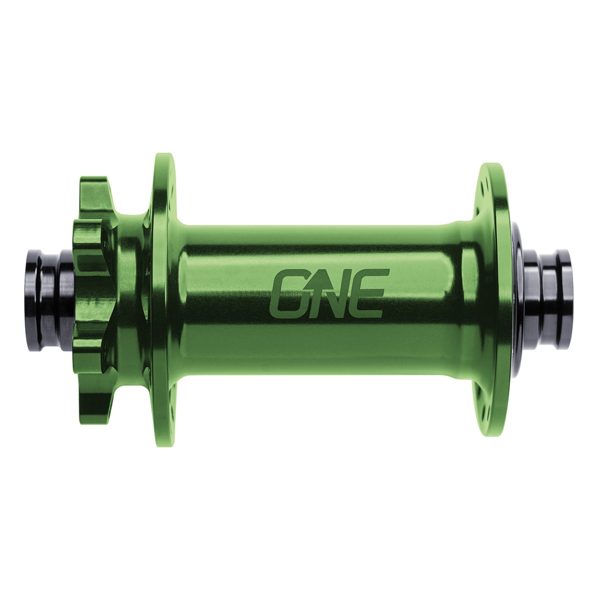 OneUp Components 6B-Disc Front Hub, 15x110mm, 28h, Dark Green-0