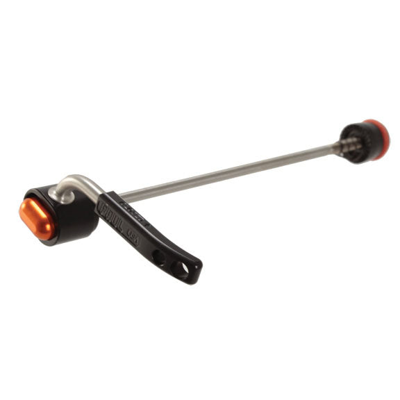 Paul Components Quick Release Skewer, 130/135mm, Black w/Orange-0