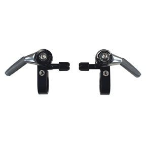 Paul Components Shimano Thumbies Shifter Mounts, 22.2mm, Black Pair-0