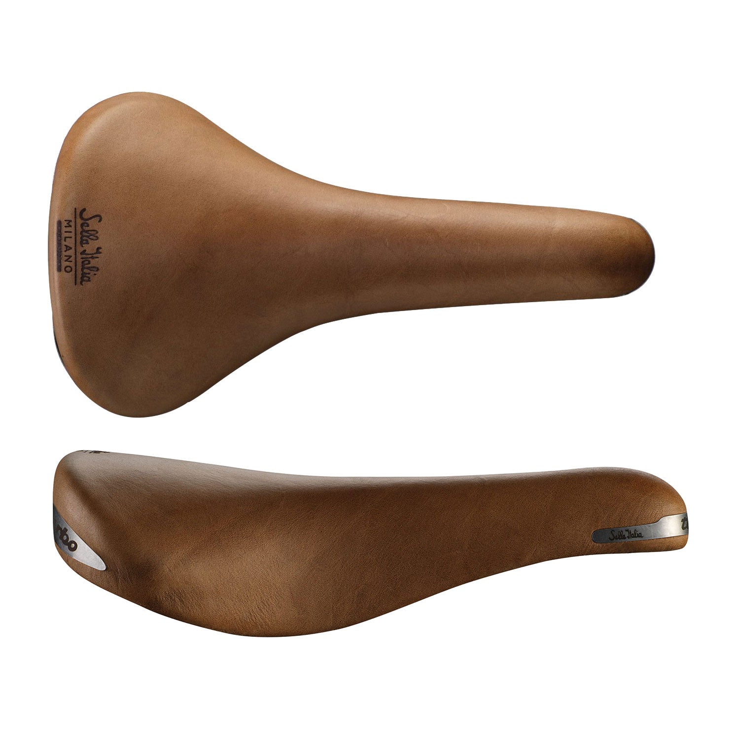 Selle Italia Turbo Racer Saddle, L1, FeC Alloy, Light Brown-0