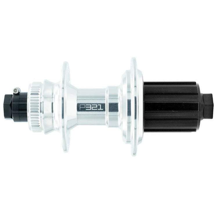 Project 321 RG3 Road HGR Center Lock Rear Hub, 28h, 12x142, Silver-0