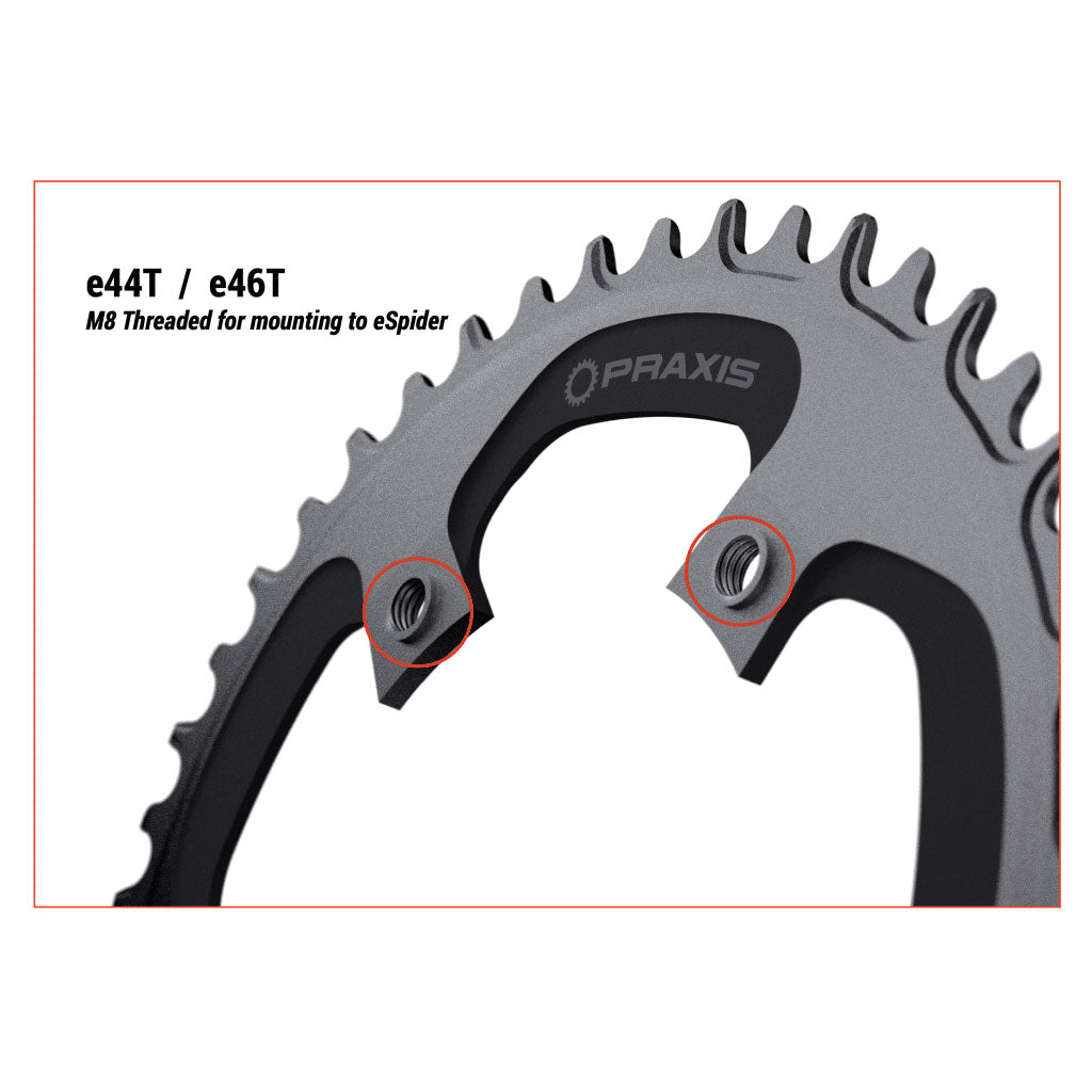 Praxis Works Road E-Ring 1x Narrow Wide Chainring