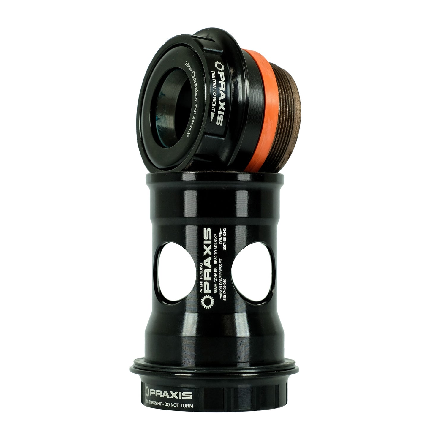 Praxis Works SRAM GXP Road BB30/PF30 Conversion BB- 68mm-0