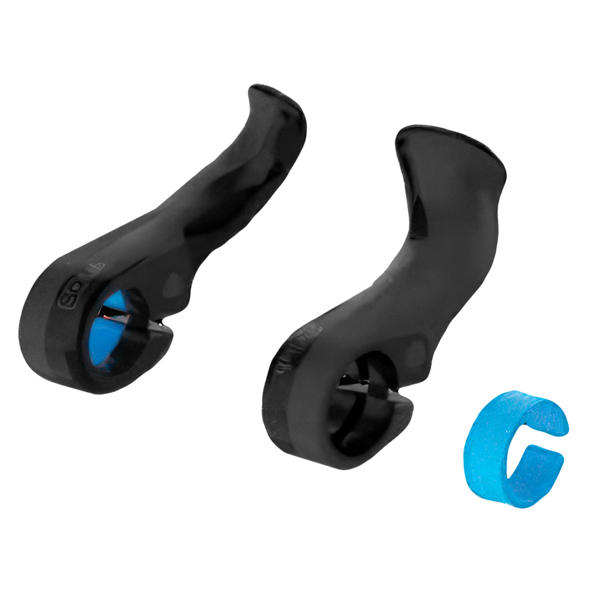 SQlab Inner Bar Ends, 411 2.0,  Black/Black-0