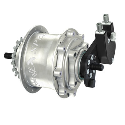 Rohloff Speedhub 500/14 TS, OEM2, Bolt-On, Disc, 32h, Silver-0