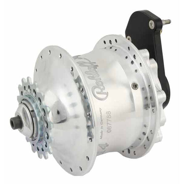 Rohloff Speedhub 500/14 CC, QR135, Disc, 32h, Silver-0