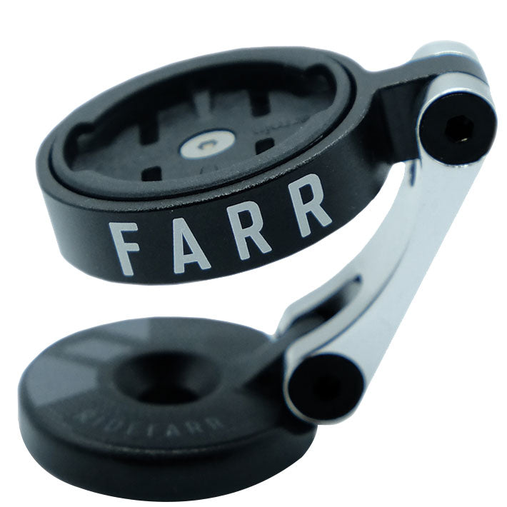 Ridefarr GPS Mount, Top Cap Kit - Black-0