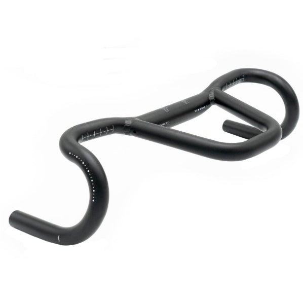 Redshift Sports Kitchen Sink Drop Bar w/ Loop 10 deg - 44cm, Black-0