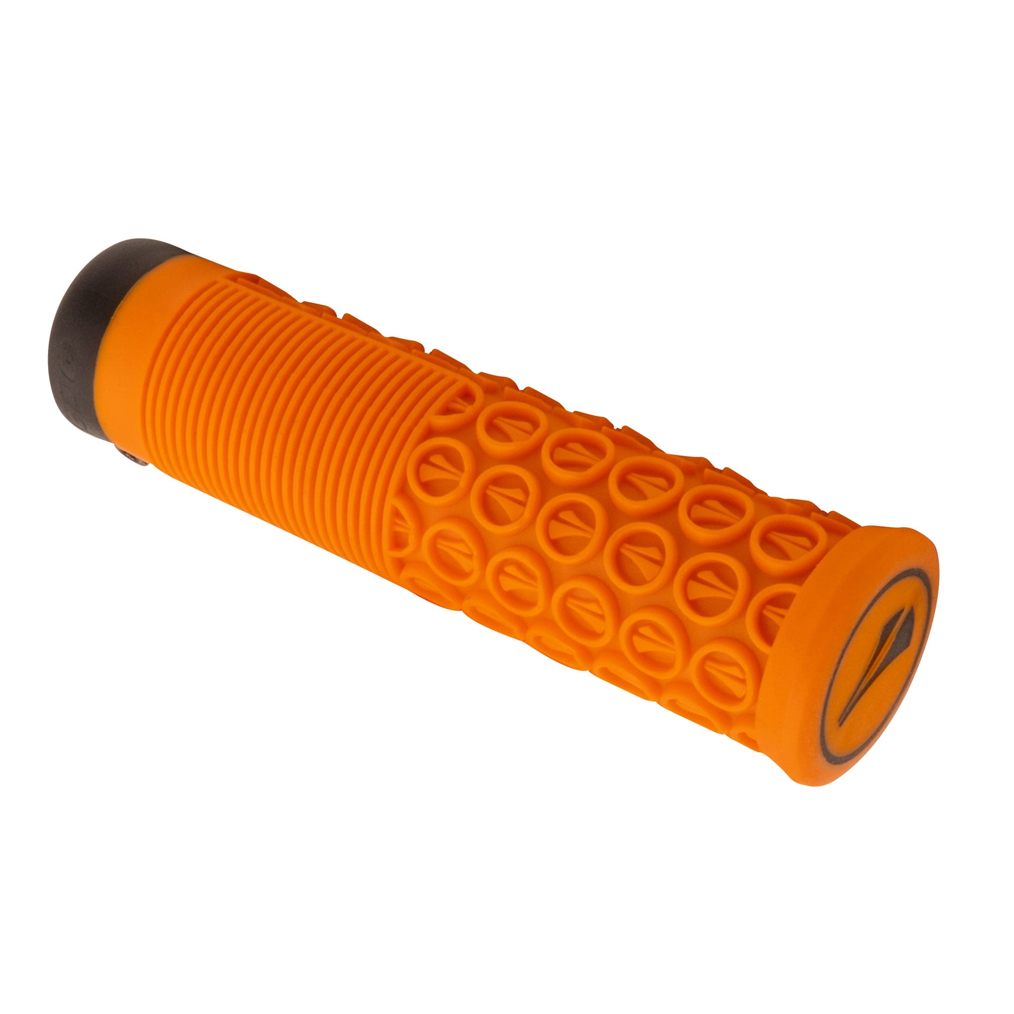 SDG Thrice 31 Lock-On MTB Grips - Orange-0