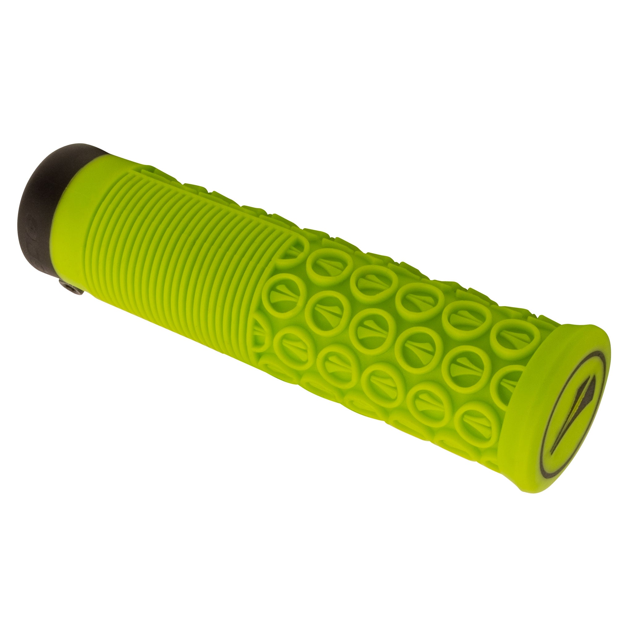 SDG Thrice 31 Lock-On MTB Grips - Neon Green-0