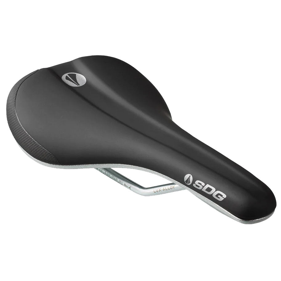 SDG Bel-Air V3 Galaxic Saddle, Lux Rails, Black/Silver-0