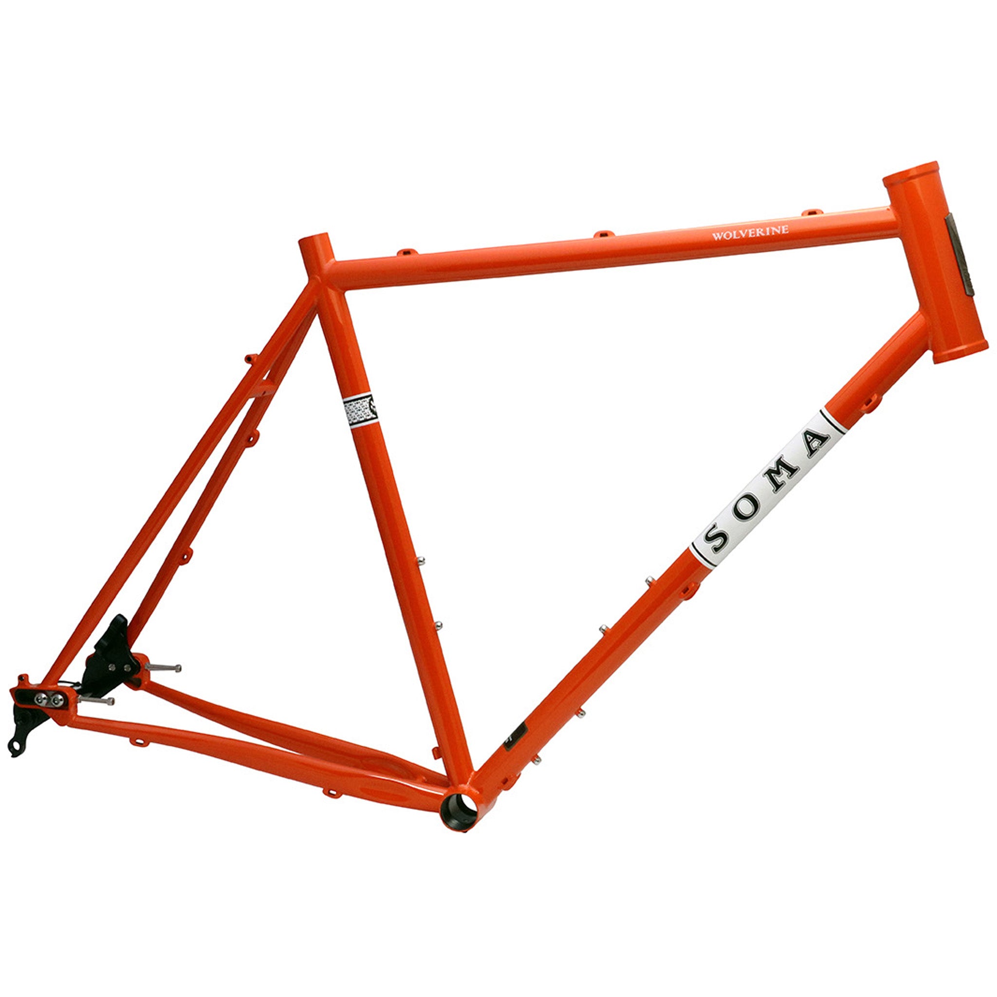Soma Wolverine Disc Frame A-Type, 4.1, 54cm, Pumpkin Orange-0