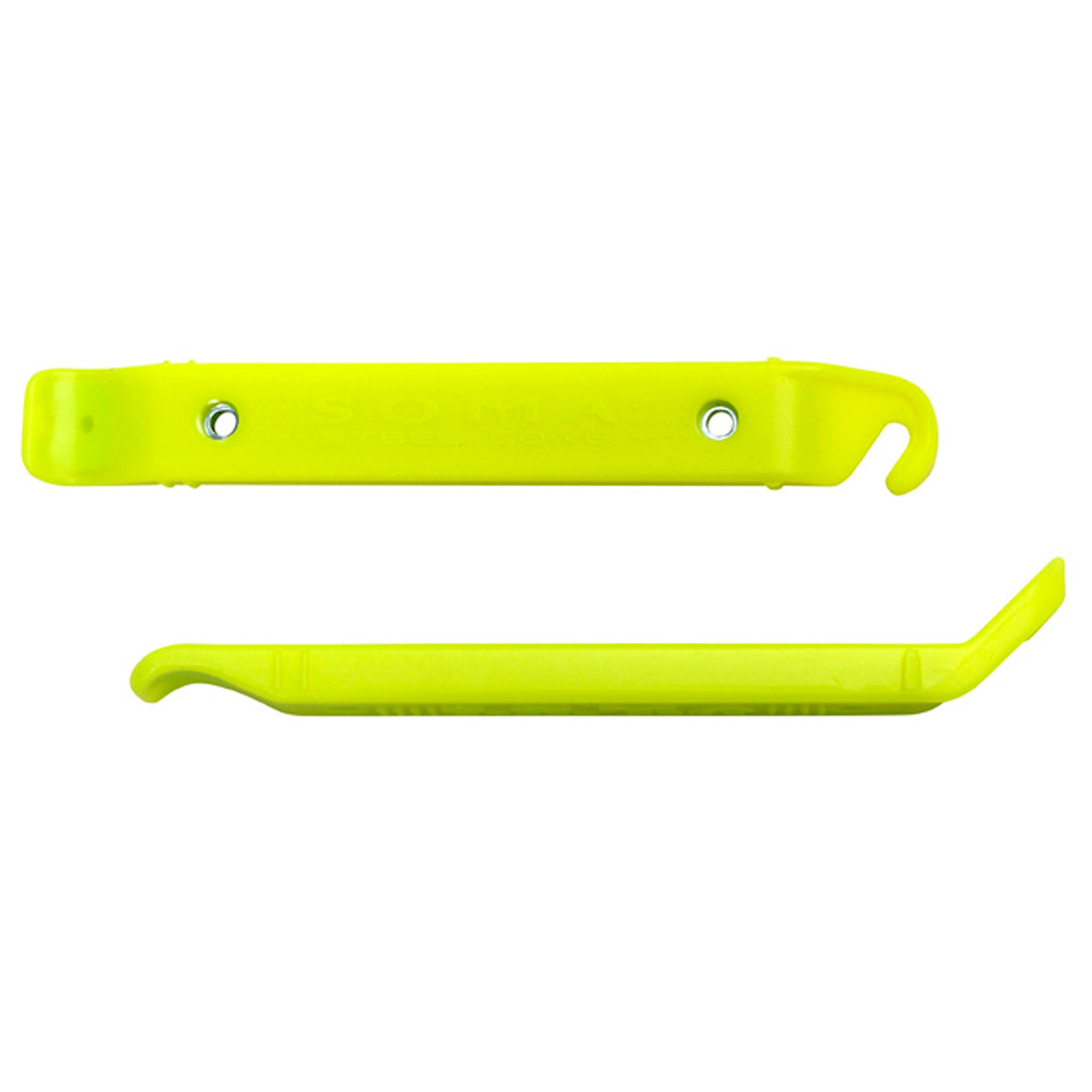 Soma Steel Core Tire Levers, Pair - Neon Yellow-0