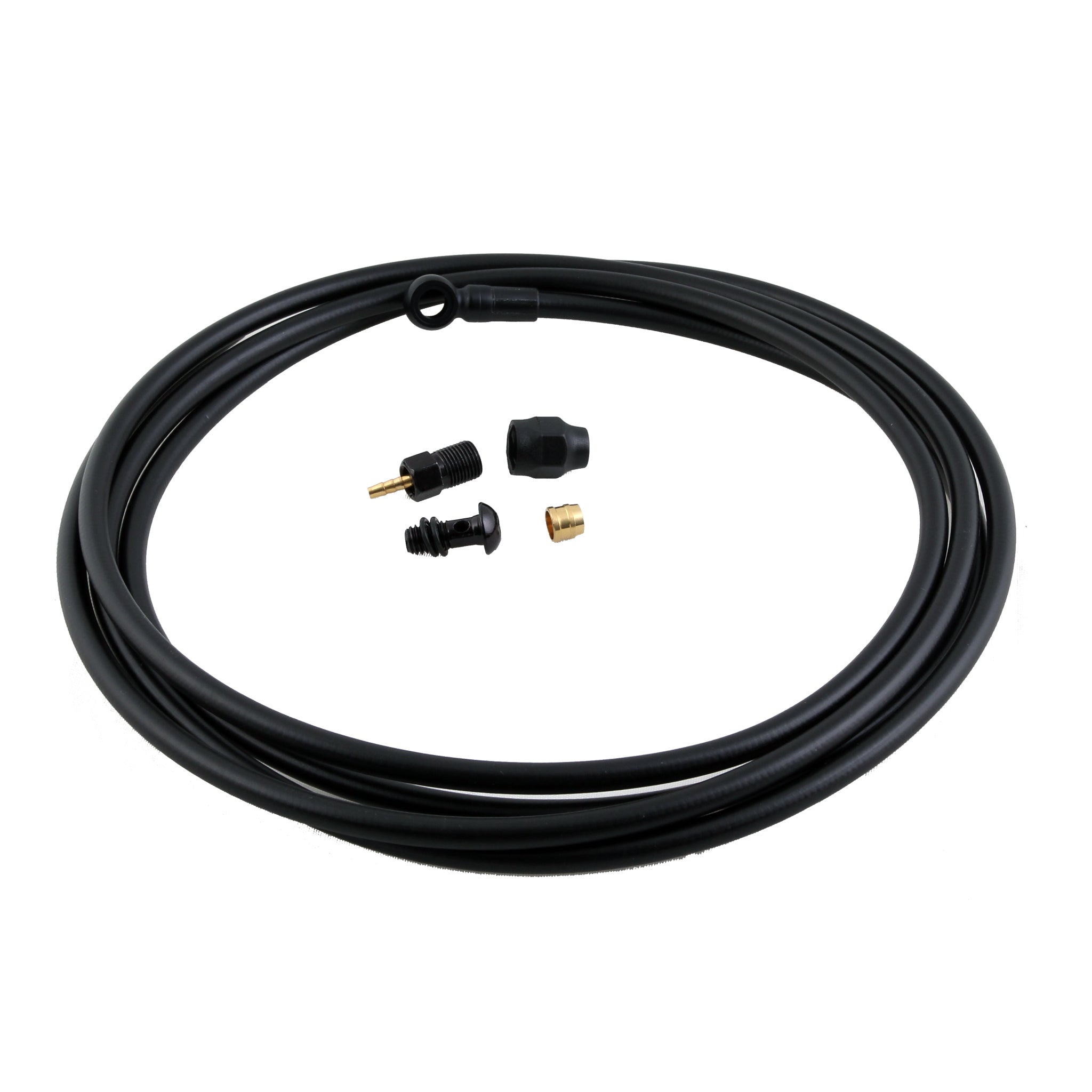 TRP Tubing Replacement Kit with Banjo, 5.5 x 2000mm Black-0