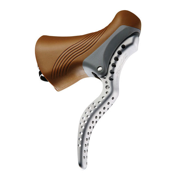 TRP RRL SR Brake Lever Set, Silver with Gum Hoods-0