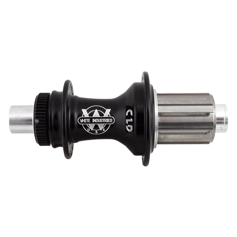White Industries Rear CLD TA Hub, 12x142mm HG11 28h, Black-0