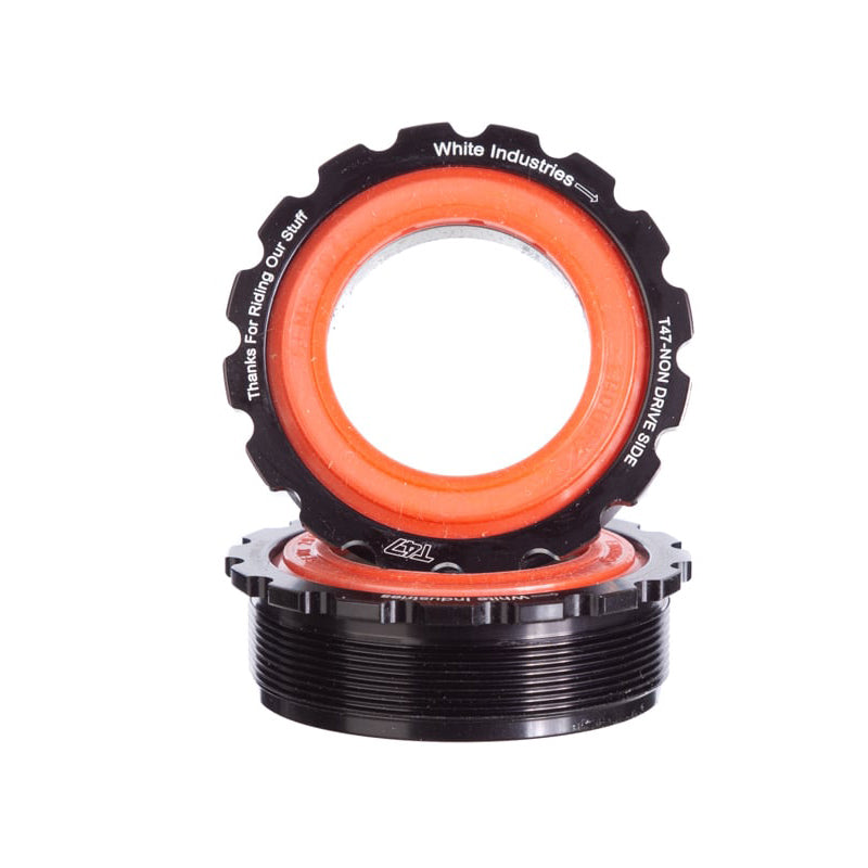 White Industries DUB Bottom Bracket, T47 86/92 Internal, Black-0