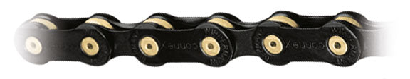 Connex 10sB 10sp Chain, 11/128", Black/Gold-0