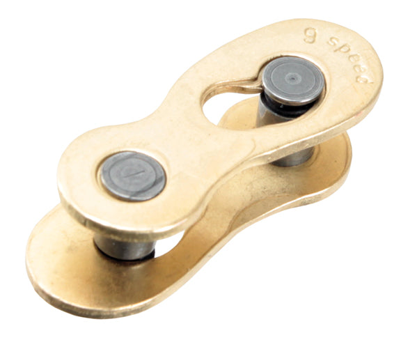Connex 9sp Chain Connector, Gold-0