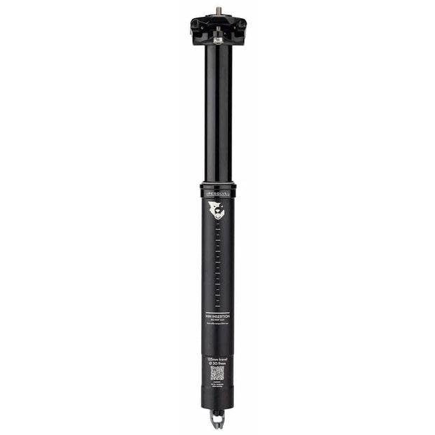 Wolf Tooth Components Resolve Dropper Post Rev2, 30.9x125mm, Black-0