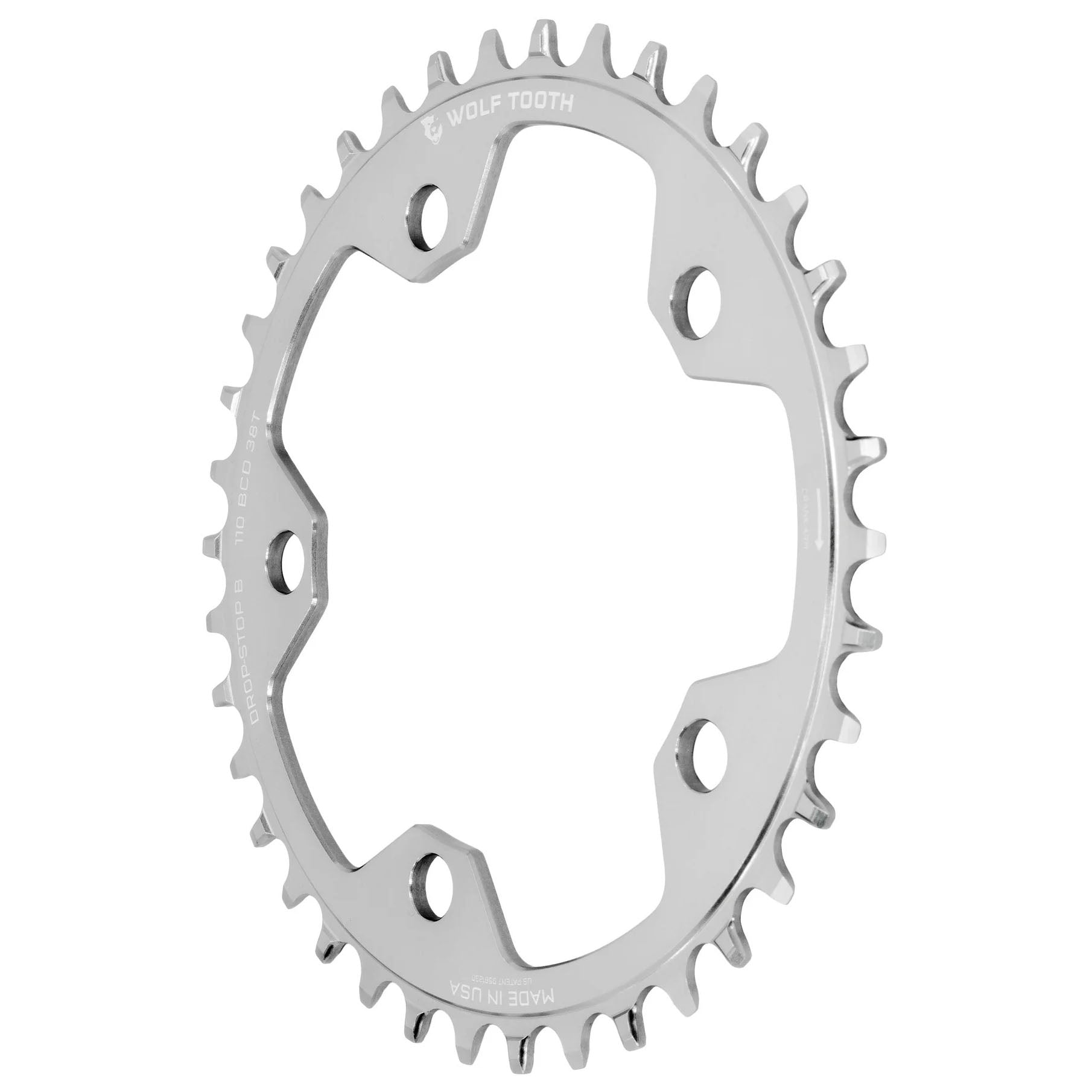 Wolf Tooth 5x110 CX/Road (Flat Top) Chainring